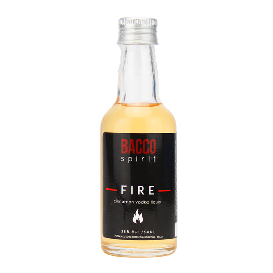 Mini Vodka Fire Canela Bacco Spirit 50ml