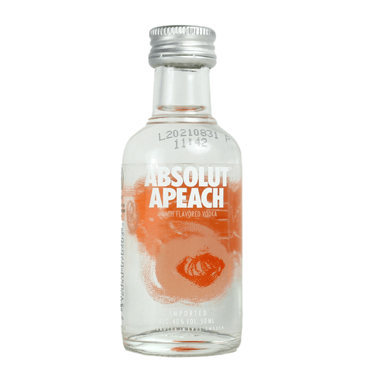 Mini Vodka Absolut Apeach 50ml