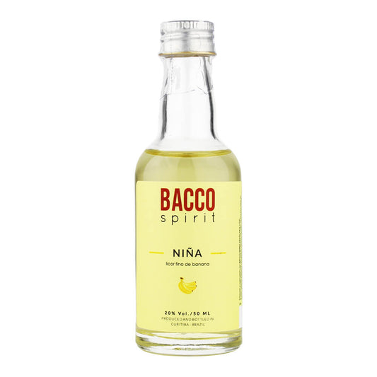 Mini Licor de Banana Bacco Spirit Niña 50ml