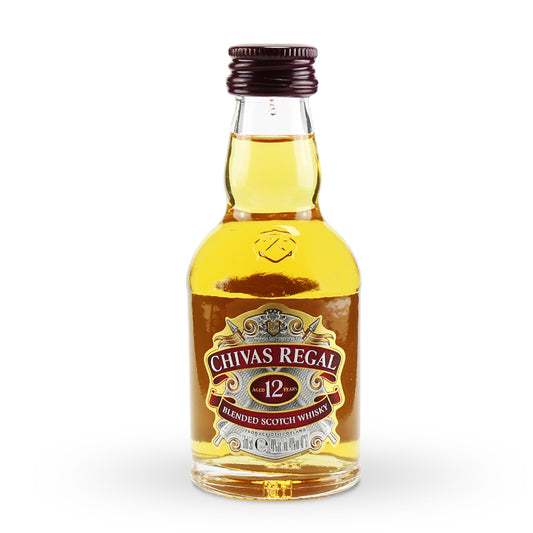 Mini Whisky Chivas 12 anos 50ml