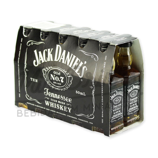 Pack 12 Un Mini Whisky Jack Daniels 50ml