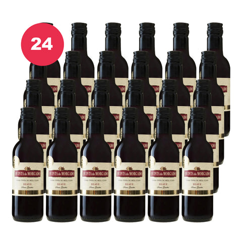 Pack 24 Un Mini Vinho Quinta Do Morgado Suave 245ml