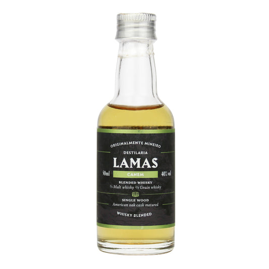 Mini Whisky Lamas Destilaria Canem 50ml