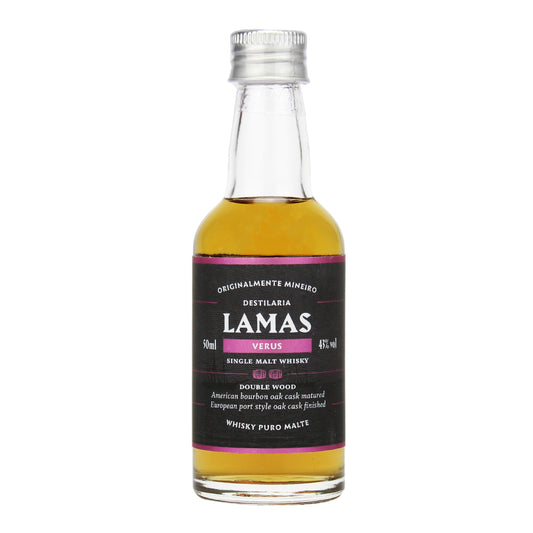 Mini Whisky Lamas Destilaria Verus 50ml